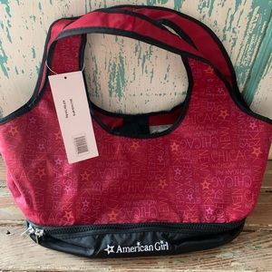 AMERICAN GIRL DOLL TOTE CARRIER TRAVEL BAG